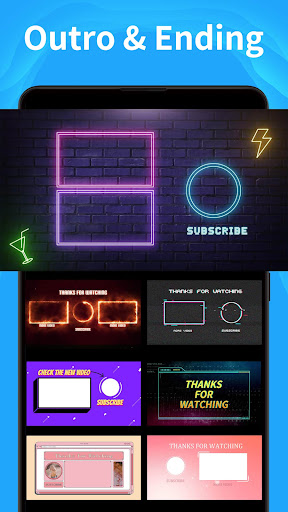 Intro Maker -video intro outro ekran görüntüsü