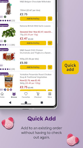 Ocado - Online Grocery ekran görüntüsü