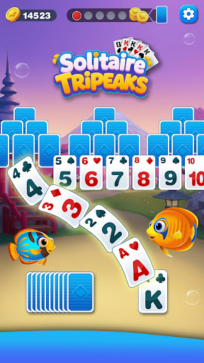 Solitaire Tripeaks Card ekran görüntüsü