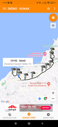 İzmir Akıllı Ulaşım Rehberi ekran görüntüsü
