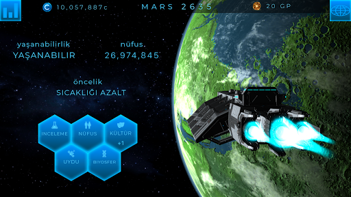 TerraGenesis - Uzay medeniyeti ekran görüntüsü