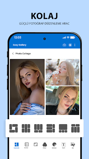 Fotoğraf Galerisi:Photo Editor ekran görüntüsü