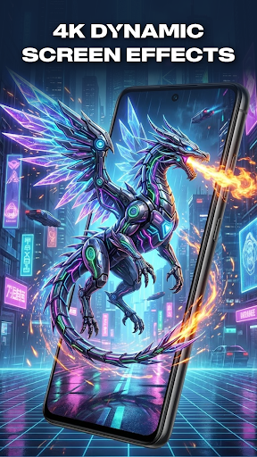 Live Wallpapers: Art Launcher ekran görüntüsü