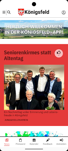 Gemeinde Königsfeld ekran görüntüsü