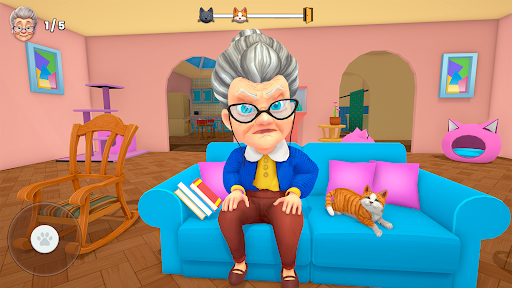 Bad Cat Simulator: Prank Gran ekran görüntüsü