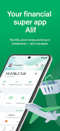Alif: payments and transfers ekran görüntüsü