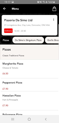 Da Simo Pizzeria ekran görüntüsü