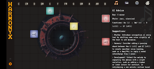 HarmonyX Music Theory & Compo ekran görüntüsü