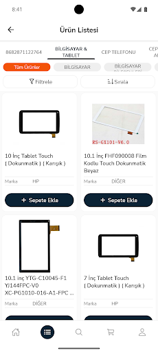 CDA BİLİŞİM ekran görüntüsü