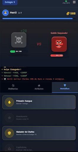Pocket RPG Auto Idle ekran görüntüsü