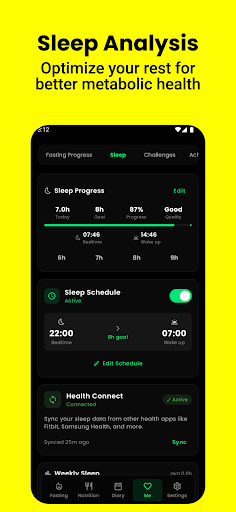 FastingSense: Fasting Tracker ekran görüntüsü