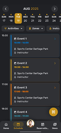 Sports Center Garitage Park ekran görüntüsü