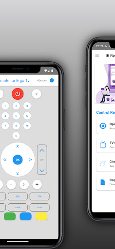 Remote for Ergo tv ekran görüntüsü