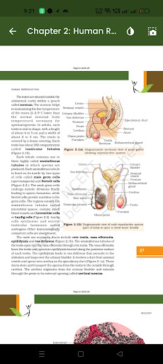 Class 12 Biology NCERT Book ekran görüntüsü