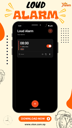 Loud Alarm Clock - Never Sleep ekran görüntüsü