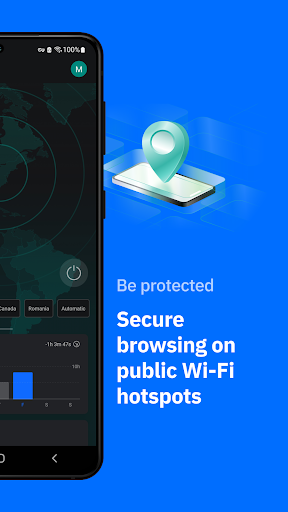 Bitdefender VPN ekran görüntüsü