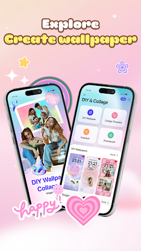 DIY Wallpaper & Collage Maker ekran görüntüsü