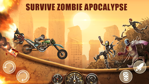 Dead Hill Racing: Zombie Climb ekran görüntüsü