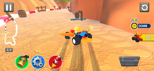 Real Go Kart Racing Games 3D ekran görüntüsü