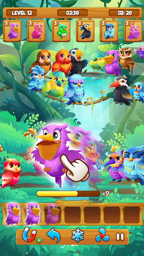 Bird Sort Match Triple ekran görüntüsü