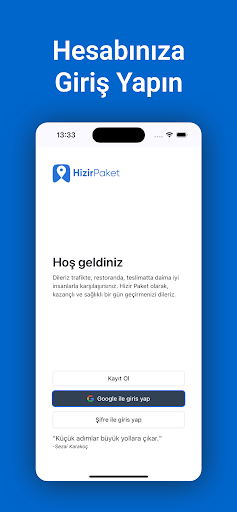 PY Kurye ekran görüntüsü
