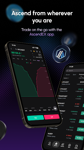 AscendEX: Kripto Para Ticaret ekran görüntüsü