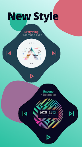 Music Widget Pack - Android 12 ekran görüntüsü