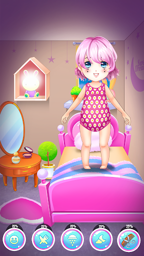 Doll Girl Dress Up & Caring ekran görüntüsü