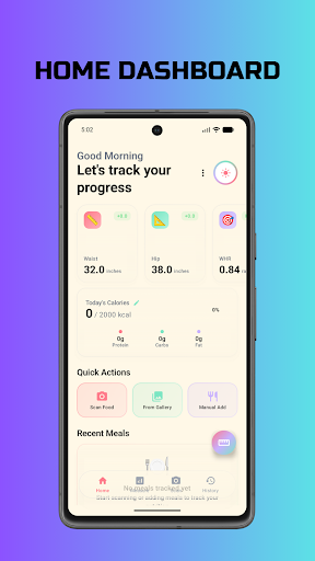 WaistAI - Fitness Tracker ekran görüntüsü