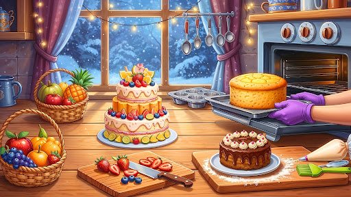 Cake Maker: Diy Cooking Games ekran görüntüsü