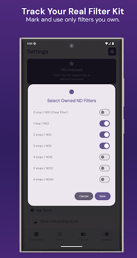 ND Calculator PRO ekran görüntüsü