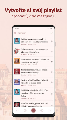 Seznam Zprávy ekran görüntüsü