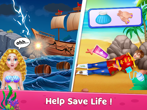 Life Of Mermaid - Mermaid Game ekran görüntüsü