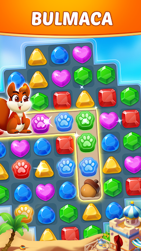 Jewel Blast Time - Match 3 ekran görüntüsü