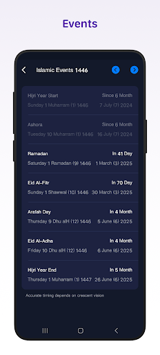 Moatheni: Muslim Prayer Times ekran görüntüsü