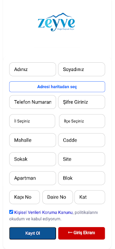 Zeyve Su ekran görüntüsü