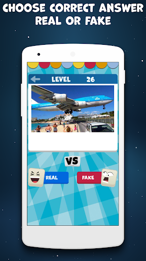 Real or Fake Test Quiz ekran görüntüsü