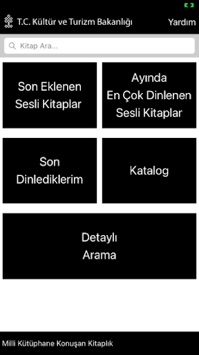 Konuşan Kitaplık ekran görüntüsü