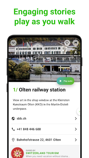 Olten Tour Guide:SmartGuide ekran görüntüsü