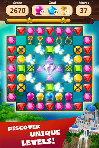 Jewels Planet - Match 3 Puzzle ekran görüntüsü