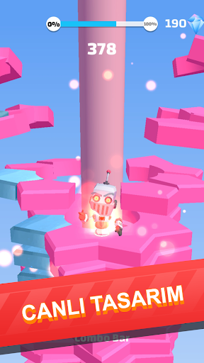 Helix Stack Jump: şut topu ekran görüntüsü