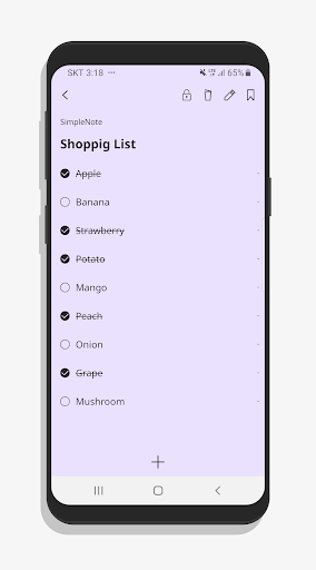 SimpleNote - Notepad, Notes ekran görüntüsü