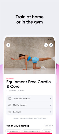 Sweat: Fitness App For Women ekran görüntüsü
