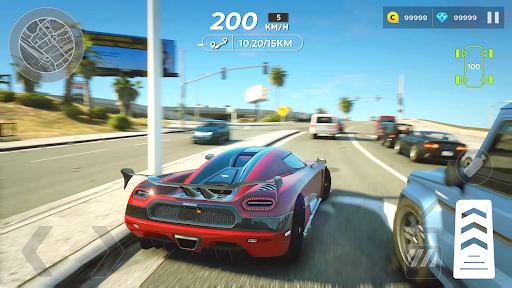 Car Driving: Drag Racing 3D ekran görüntüsü