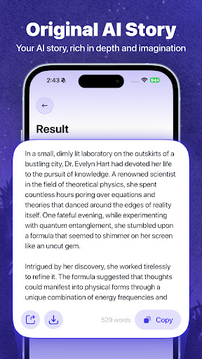 AI Story Generator - Story AI ekran görüntüsü
