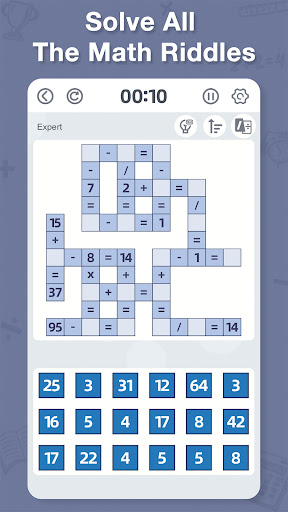 Crossmath - çapraz matematik ekran görüntüsü