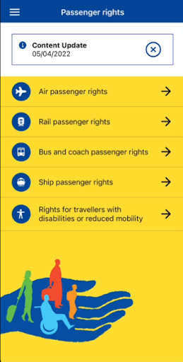 Passenger rights ekran görüntüsü