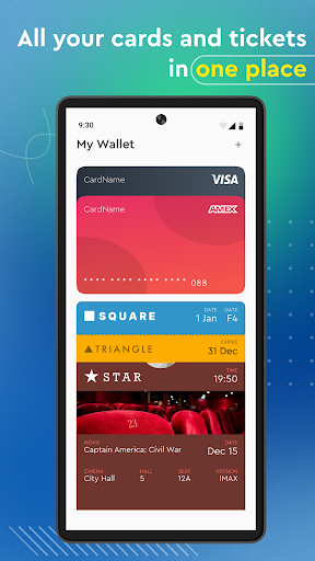 Cards Mobile Wallet ekran görüntüsü