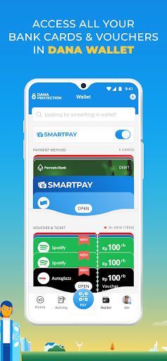DANA Indonesia Digital Wallet ekran görüntüsü