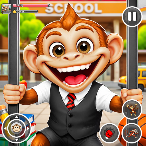 Monkey Student: School Chaos